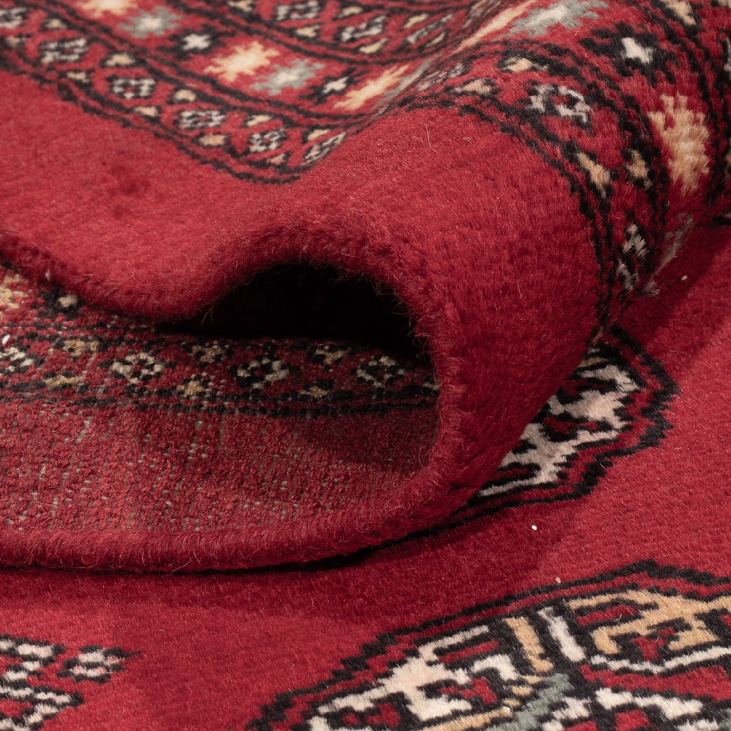 Afghan Rug - Bukhara - 309 x 246 cm - red