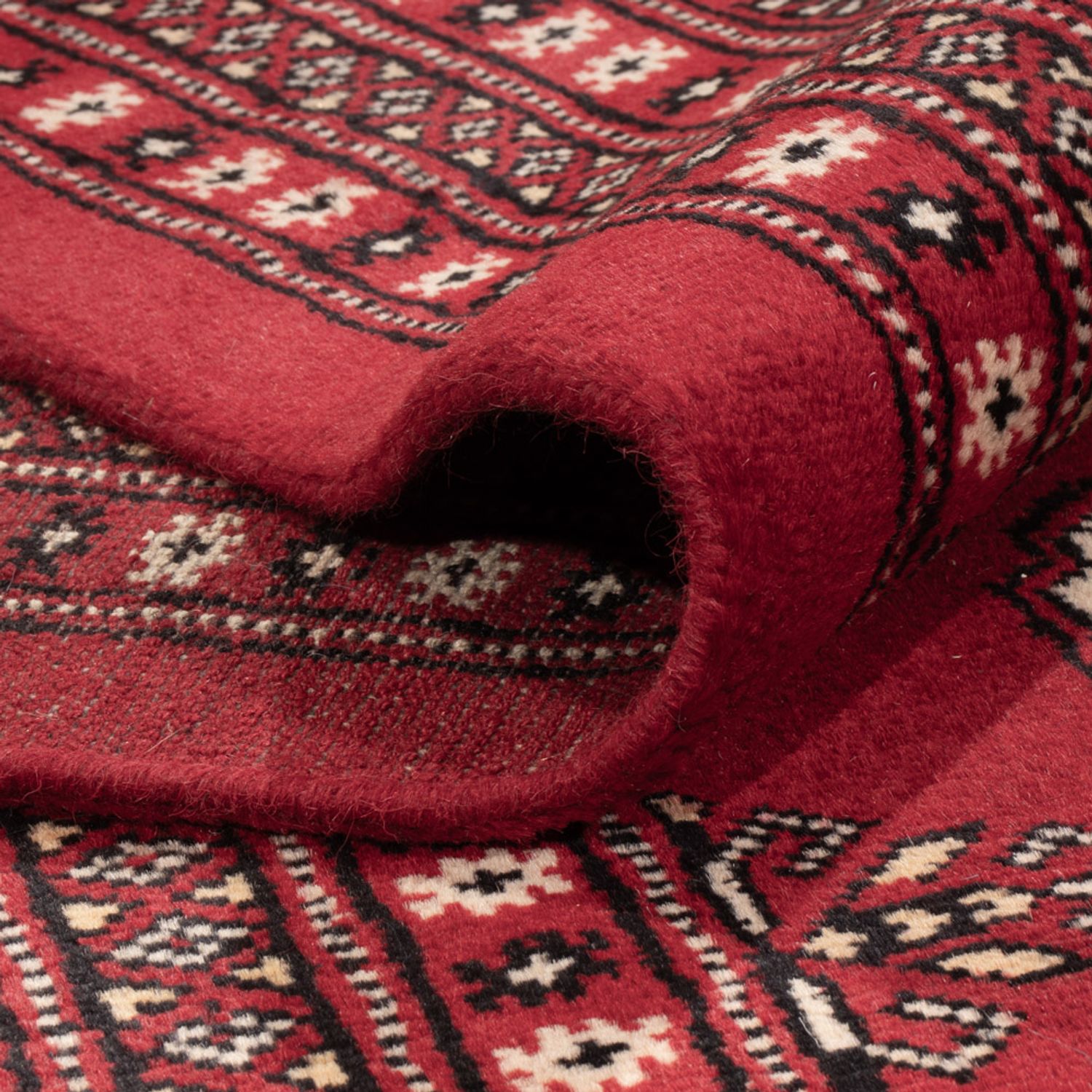 Afghan Rug - Bukhara - 305 x 244 cm - red