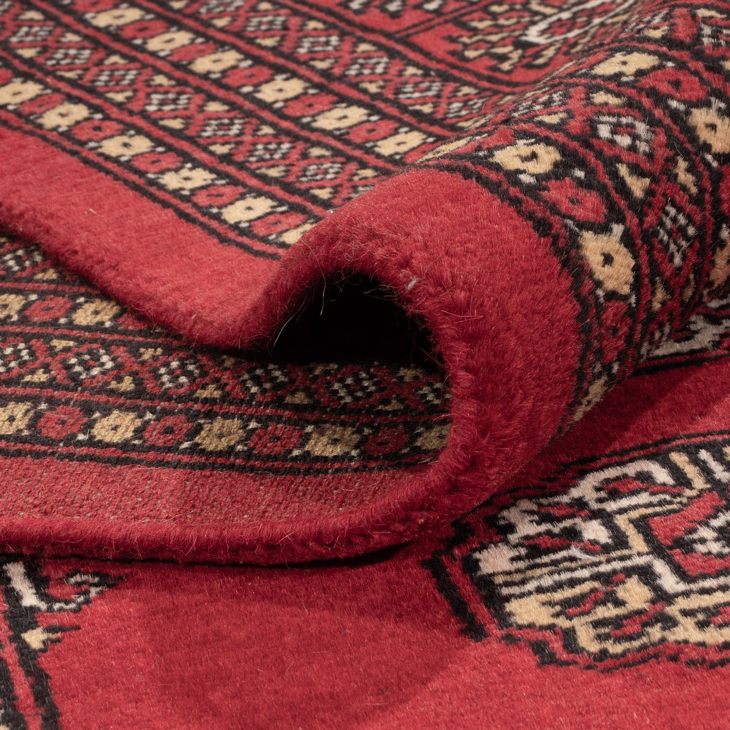 Afghan Rug - Bukhara - 321 x 247 cm - red