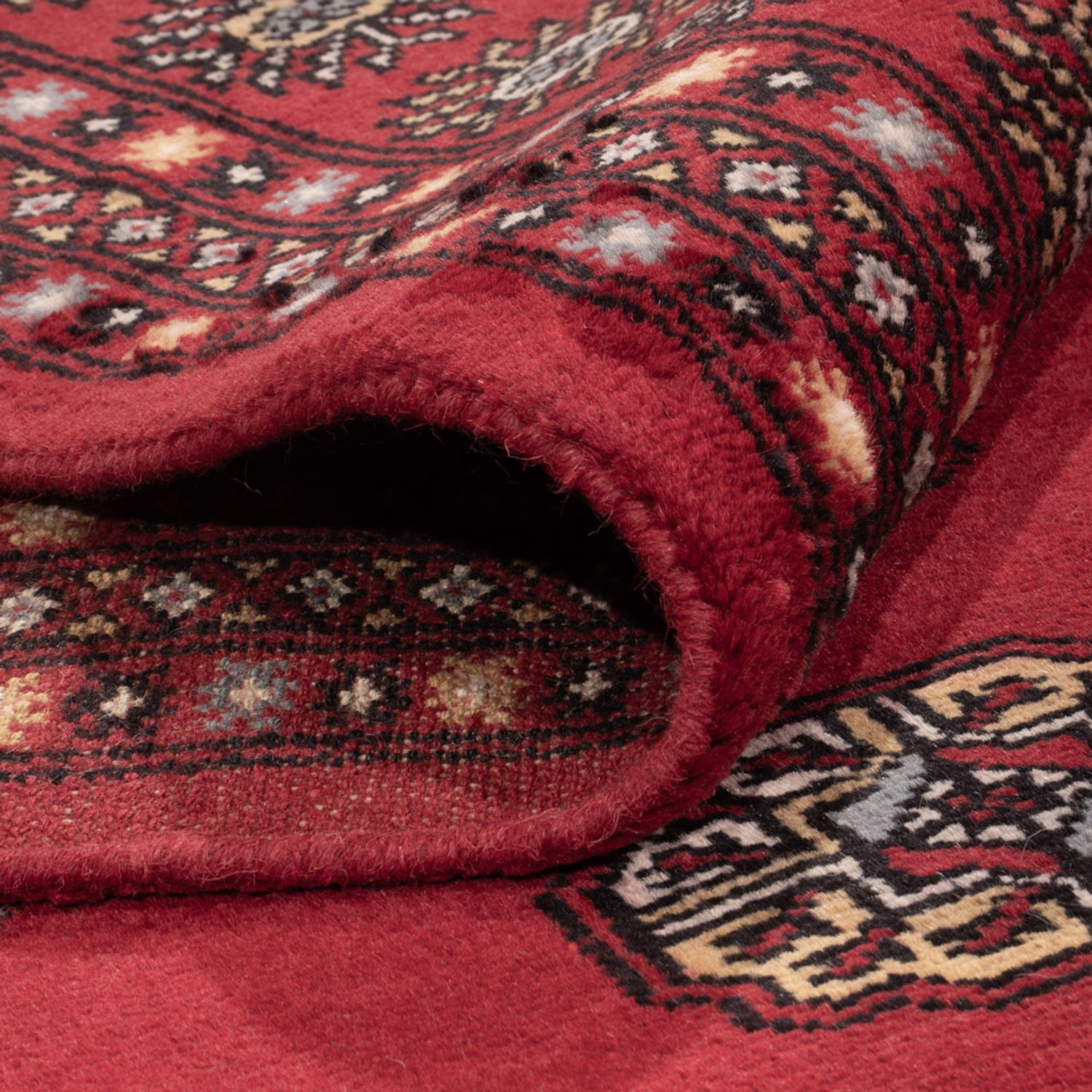 Afghan Rug - Bukhara - 302 x 202 cm - red
