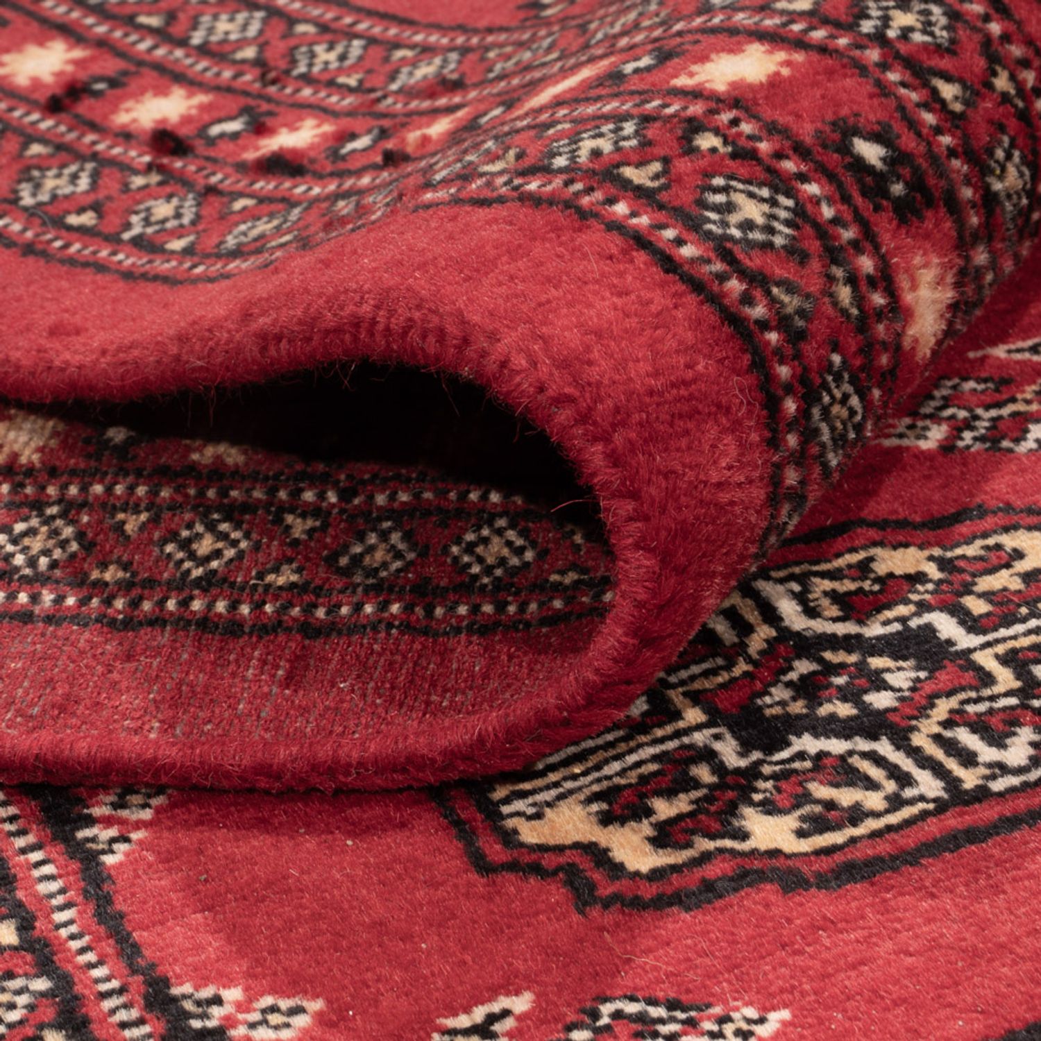 Afghan Rug - Bukhara - 297 x 220 cm - red