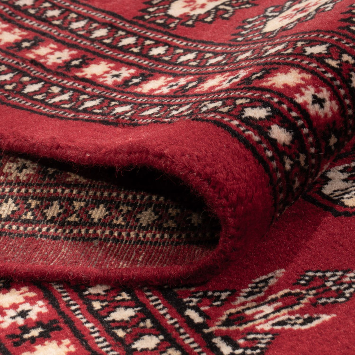Afghan Rug - Bukhara - 297 x 213 cm - red