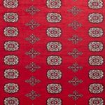 Afghan Rug - Bukhara - 306 x 197 cm - red