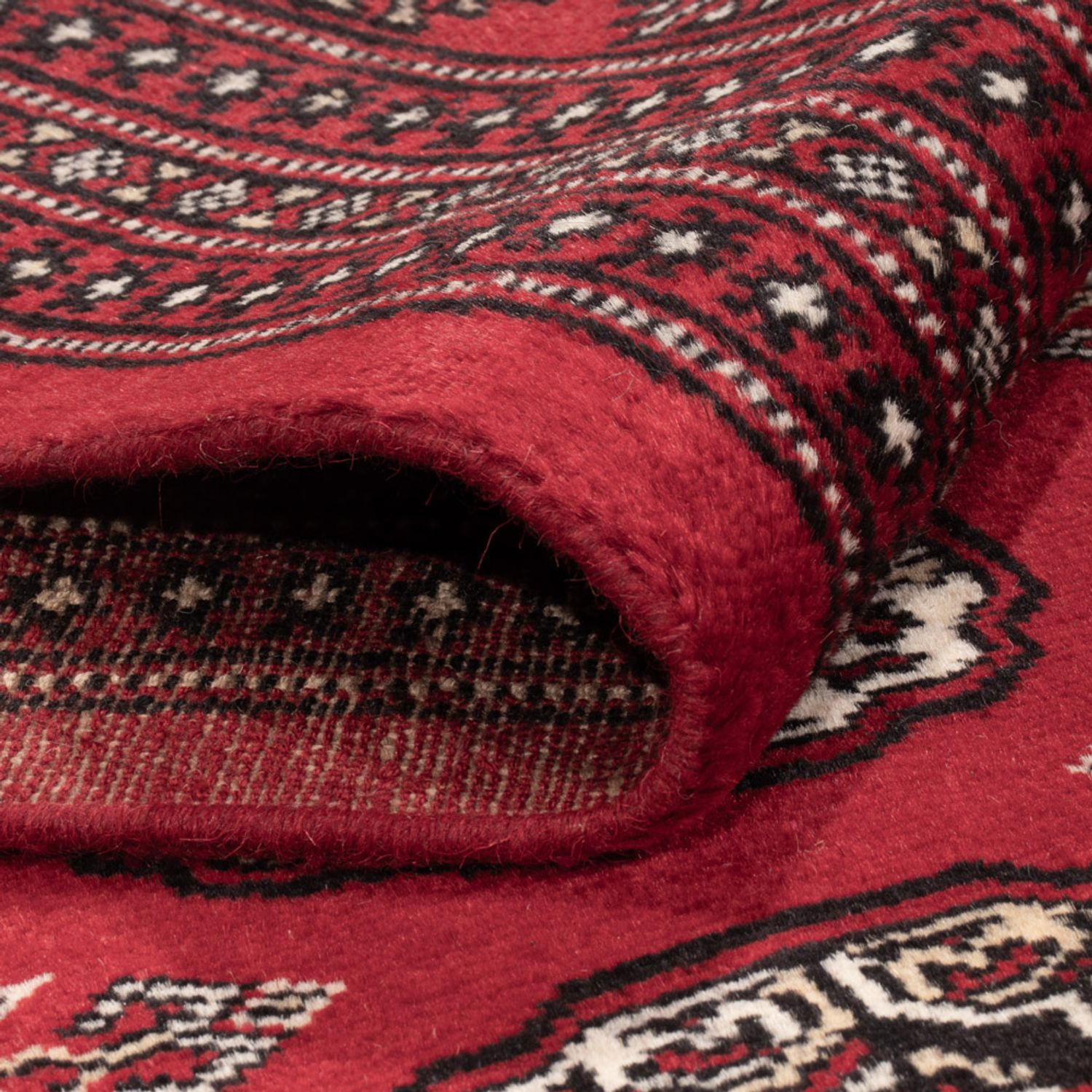 Afghan Rug - Bukhara - 302 x 199 cm - red