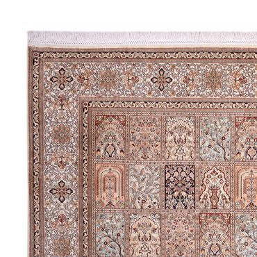 Silk Rug - Kashmir Silk - 304 x 246 cm - sand