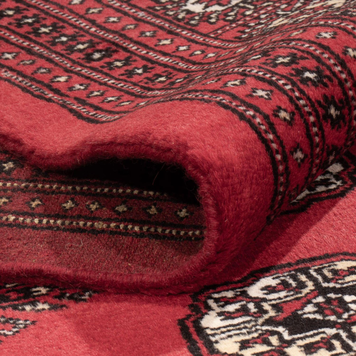 Afghan Rug - Bukhara - 305 x 246 cm - red