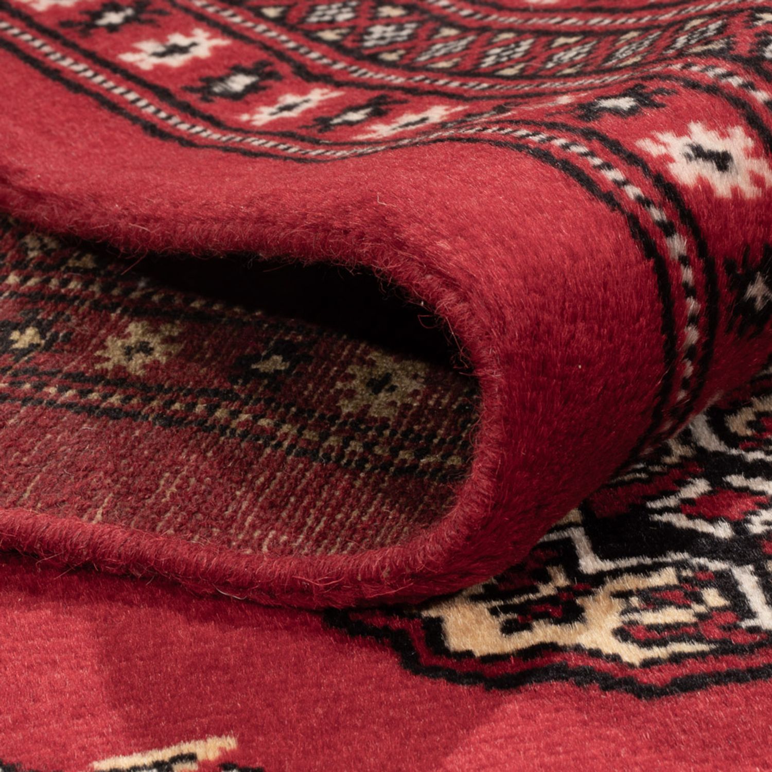 Afghan Rug - Bukhara - 301 x 245 cm - red