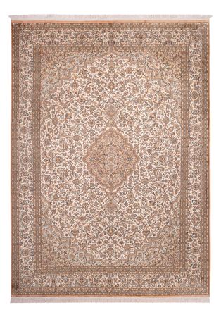 Silk Rug - Kashmir Silk - 290 x 205 cm - sand