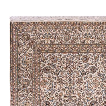 Silk Rug - Kashmir Silk - 326 x 216 cm - dark beige