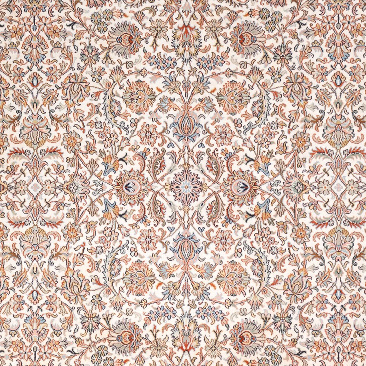 Silk Rug - Kashmir Silk - 318 x 216 cm - dark beige