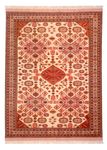 Silk Rug - Afghan Silk - 288 x 217 cm - light red