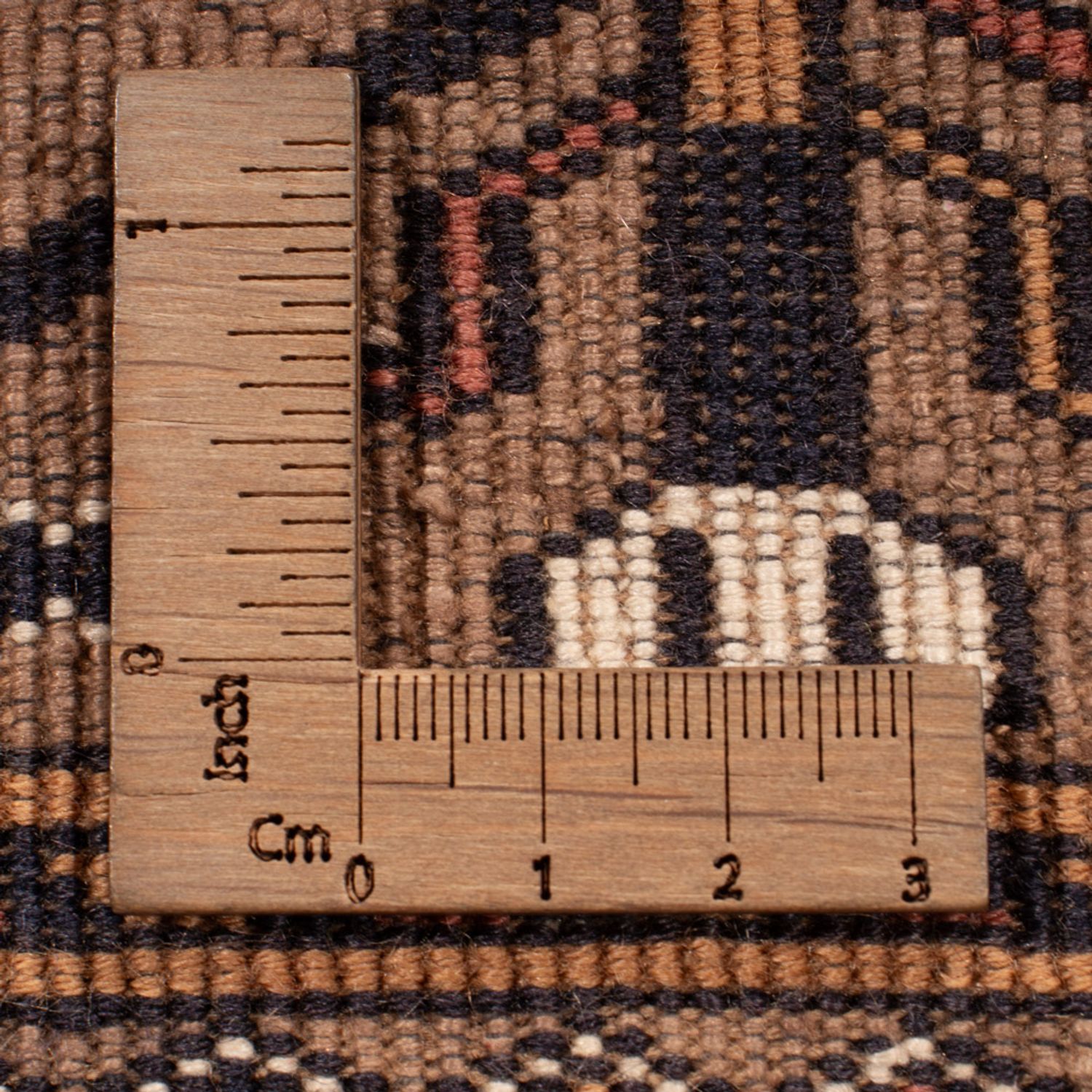 Silk Rug - Afghan Silk - 273 x 199 cm - light brown