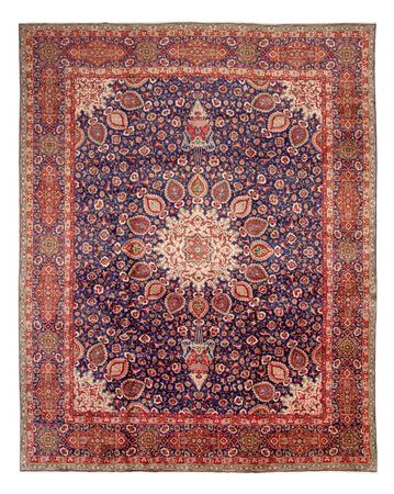 Perser Rug - Tabriz - 440 x 354 cm - dark blue