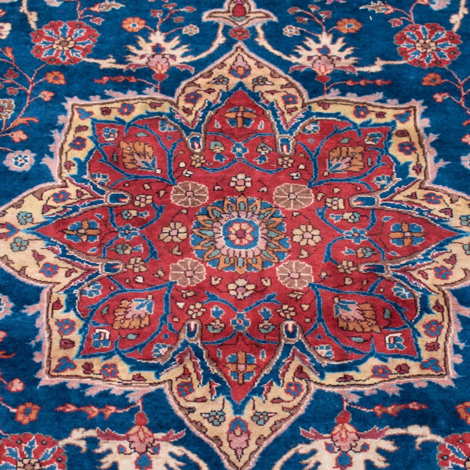 Perser Rug - Tabriz - Premium - 700 x 406 cm - blue