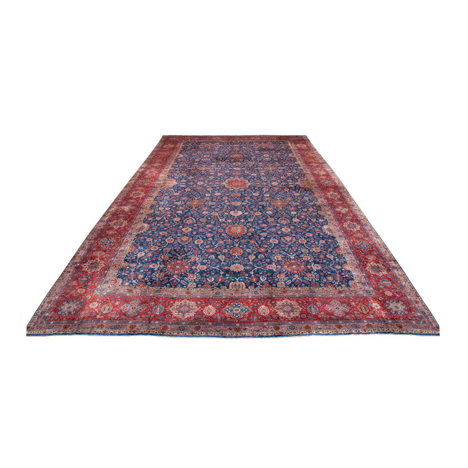 Perser Rug - Tabriz - Premium - 700 x 406 cm - blue