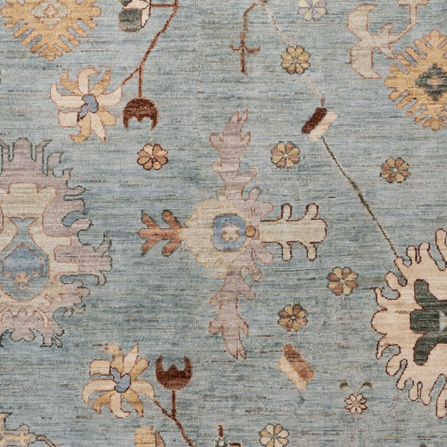 Ziegler Rug - Usak - 296 x 200 cm - light blue