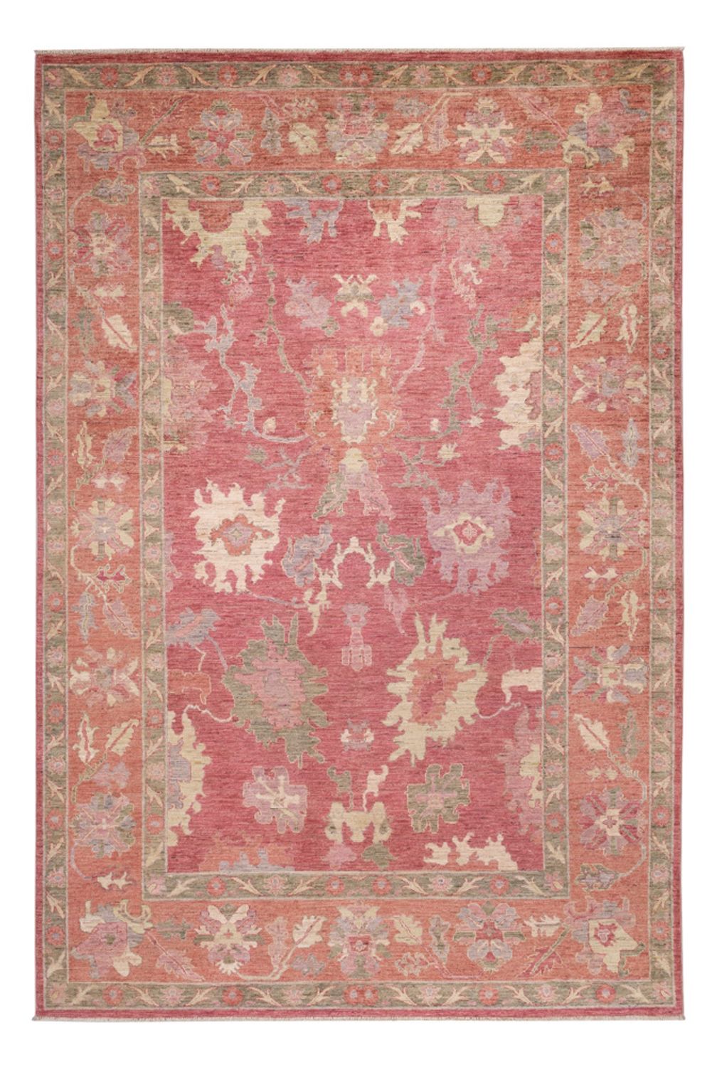 Ziegler Rug - Usak - 301 x 198 cm - light red