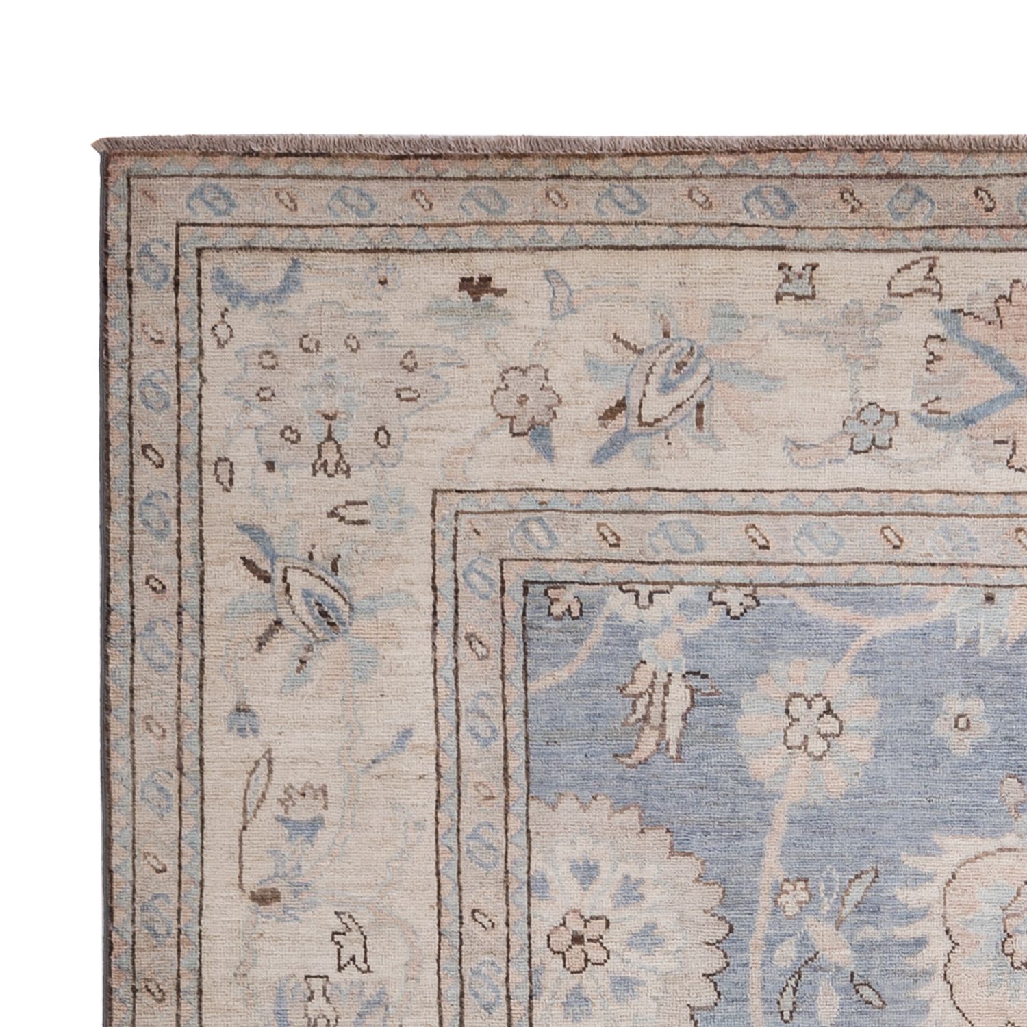 Ziegler Rug - Usak - 301 x 206 cm - light blue