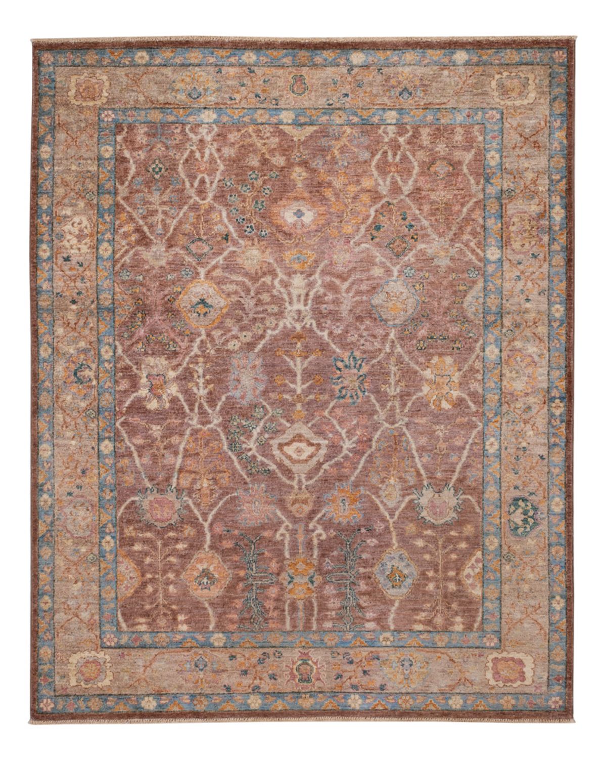 Ziegler Rug - Usak - 194 x 152 cm - dark beige