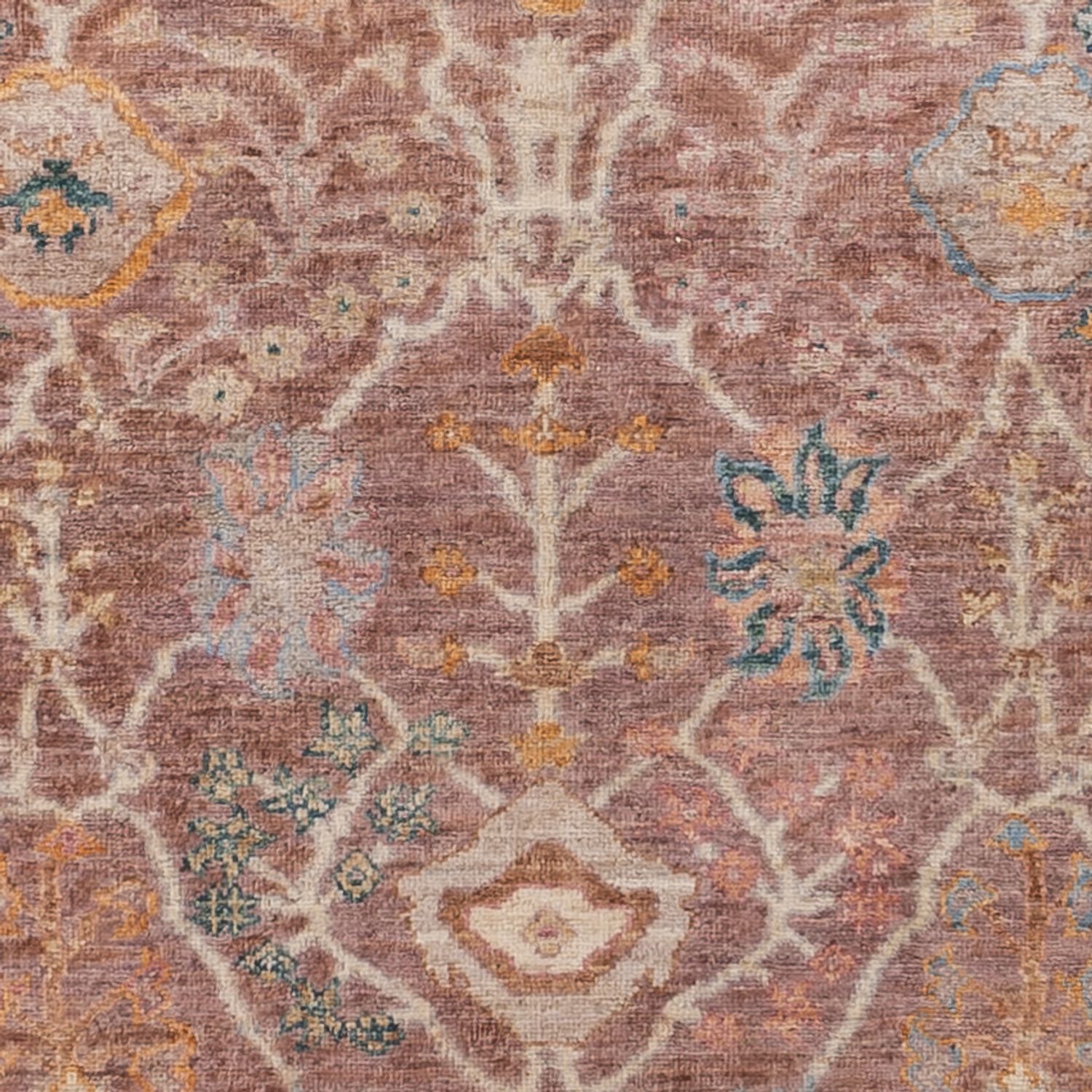 Ziegler Rug - Usak - 194 x 152 cm - dark beige