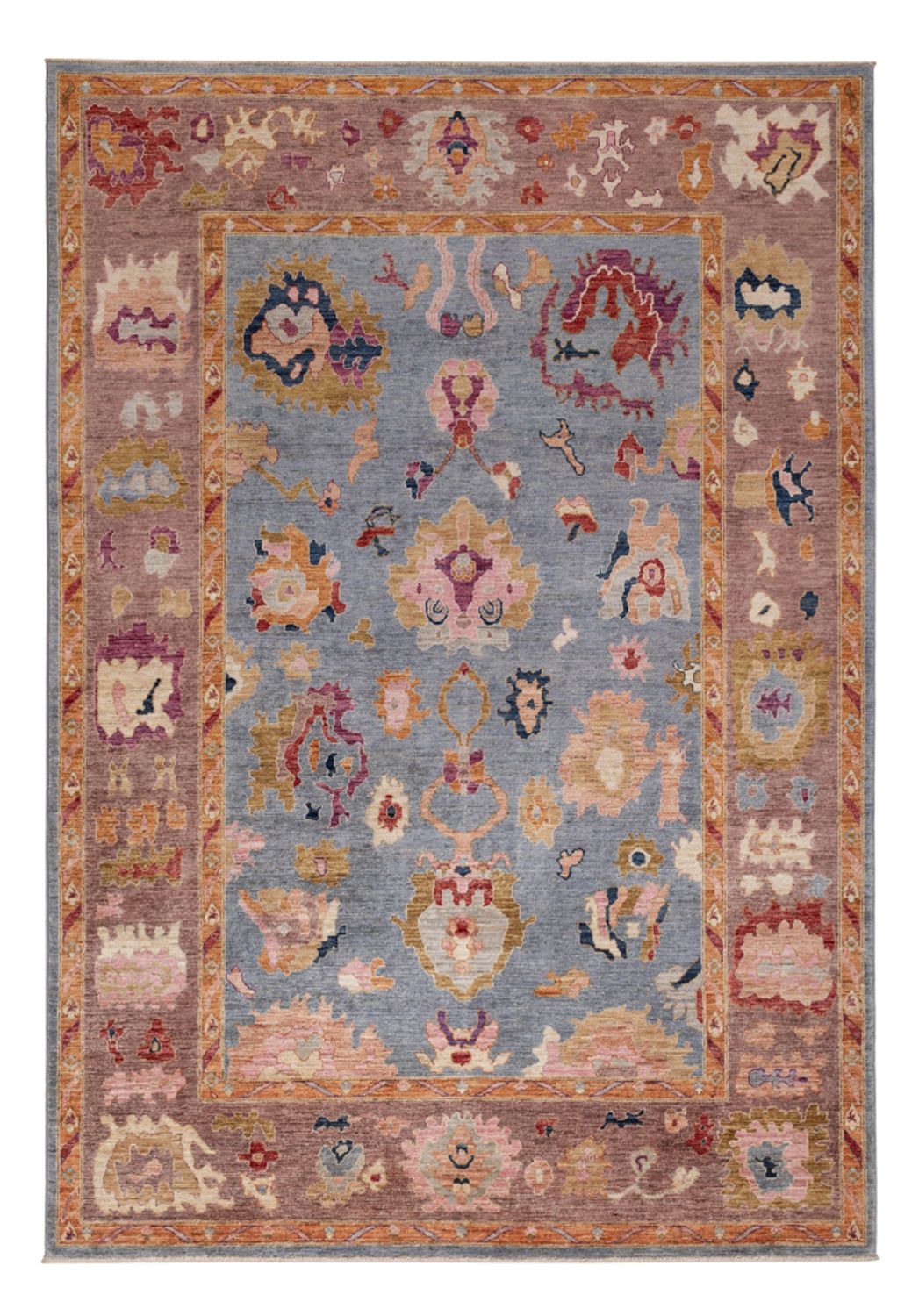 Ziegler Rug - Usak - 289 x 202 cm - light blue