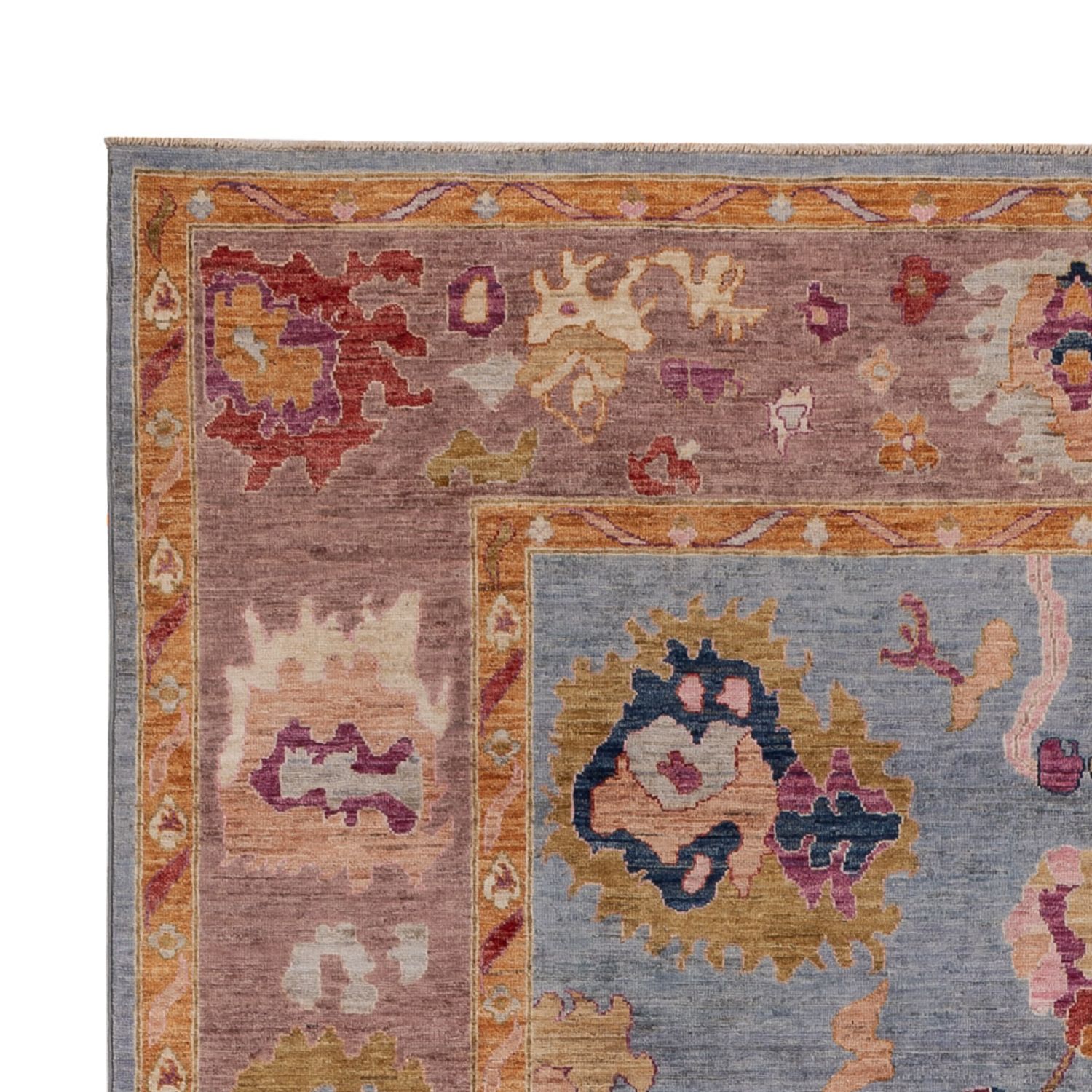 Ziegler Rug - Usak - 289 x 202 cm - light blue