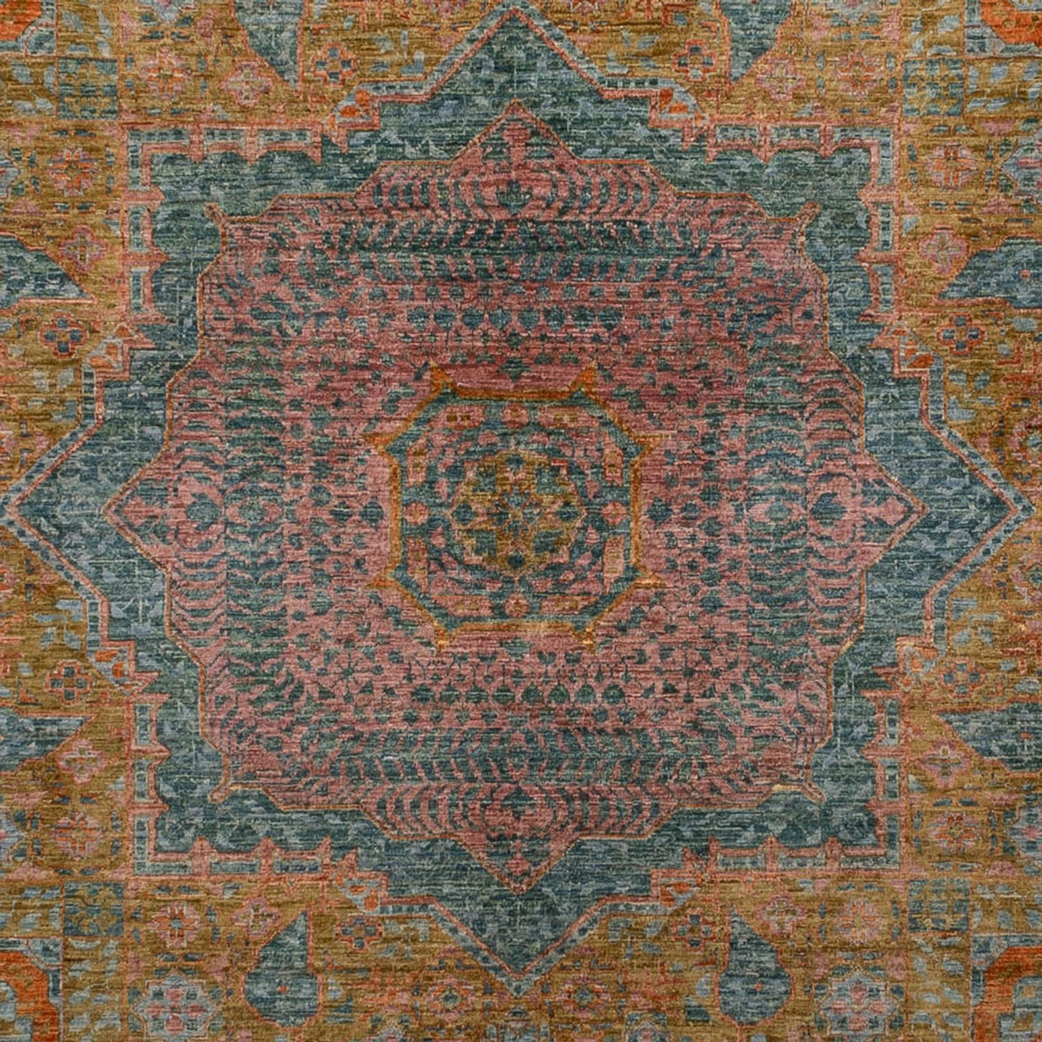 Ziegler Rug - Ariana - 373 x 275 cm - dark green
