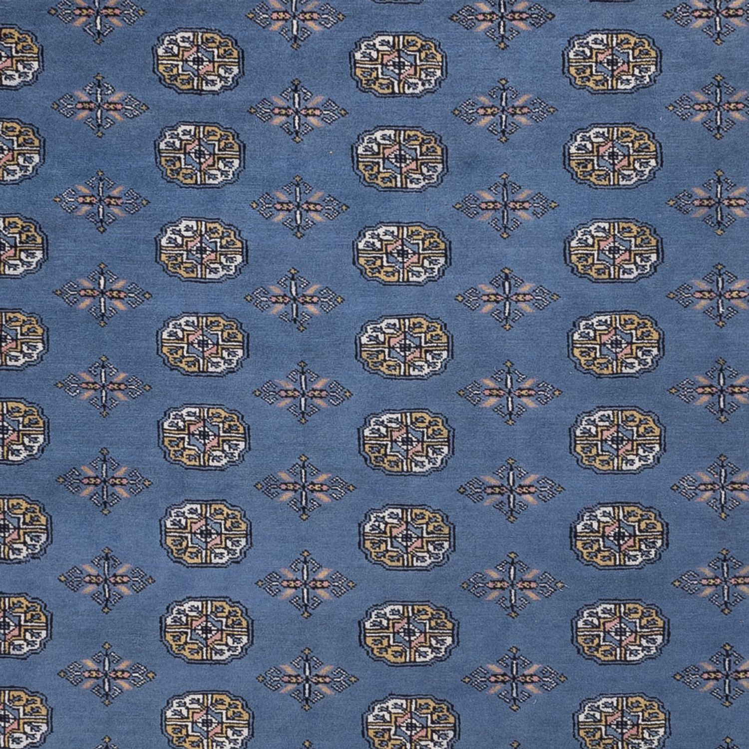 Afghan Rug - Bukhara - 341 x 240 cm - blue