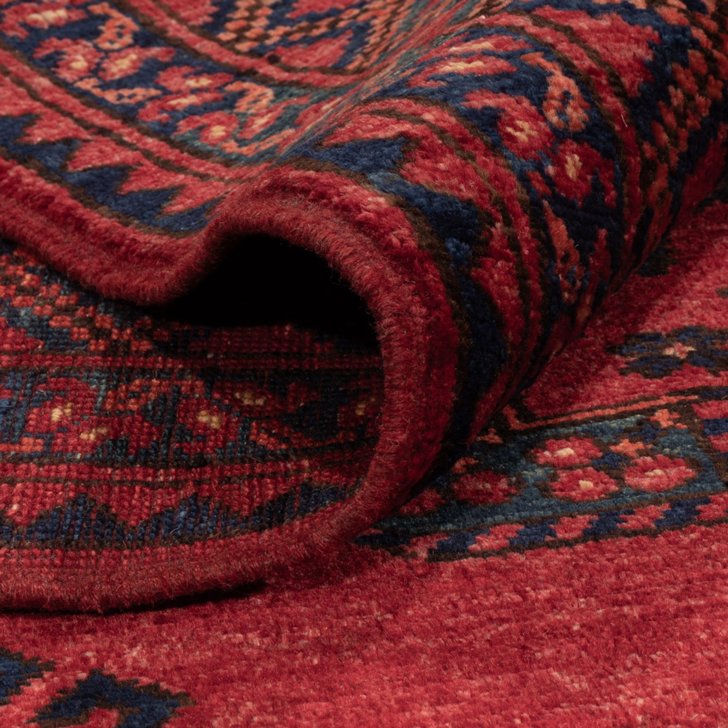 Afghan Rug - 346 x 256 cm - red