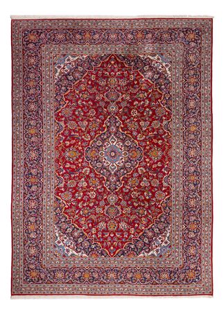Perser Rug - Keshan - 370 x 261 cm - red