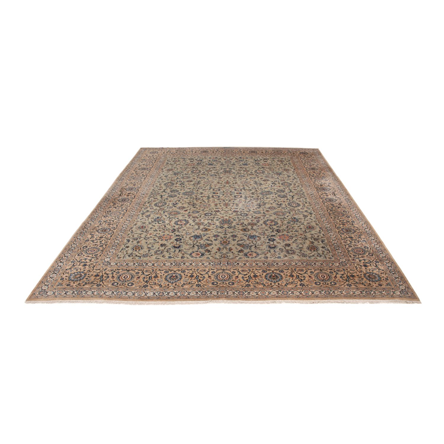 Perser Rug - Keshan - 403 x 303 cm - beige