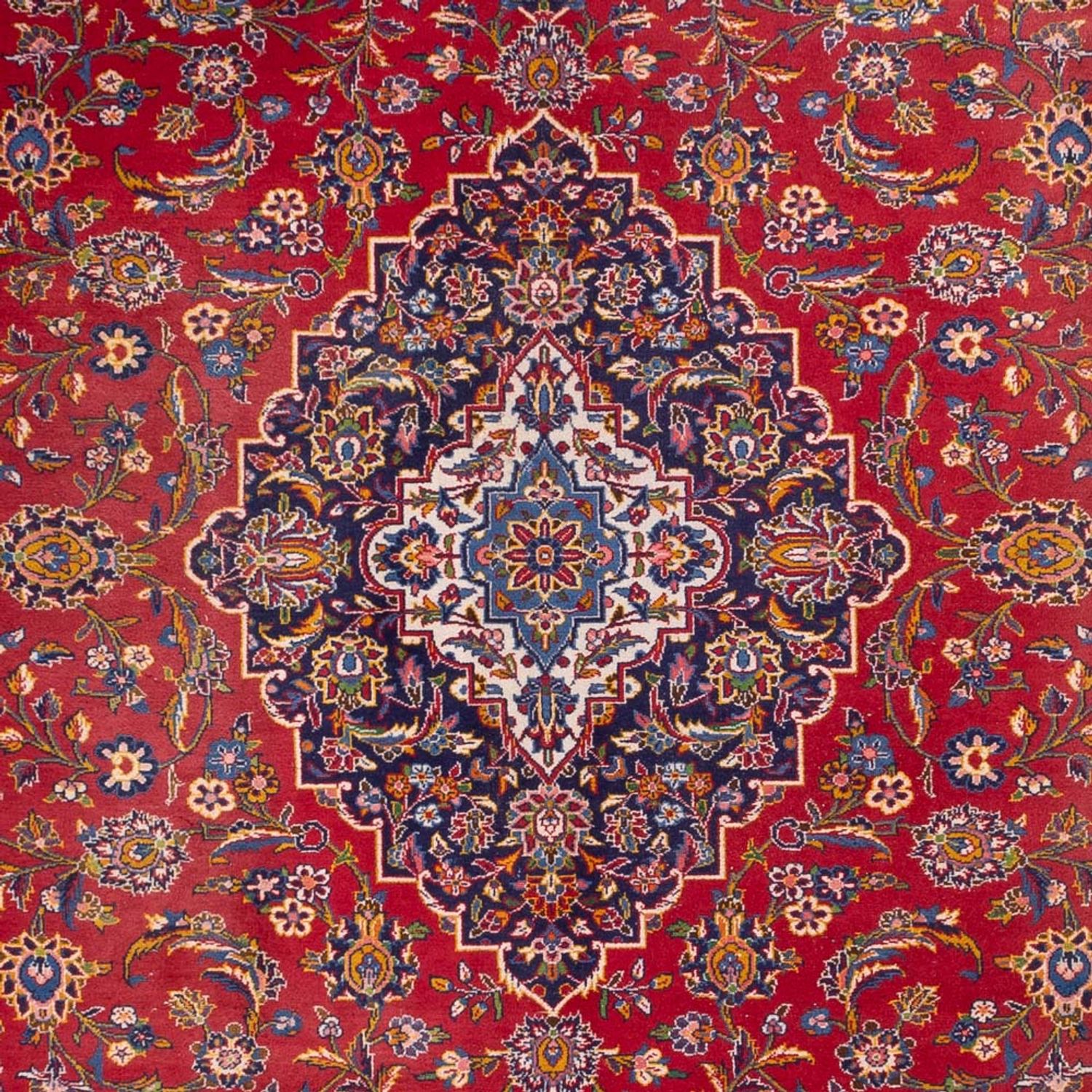 Perser Rug - Keshan - 385 x 291 cm - red