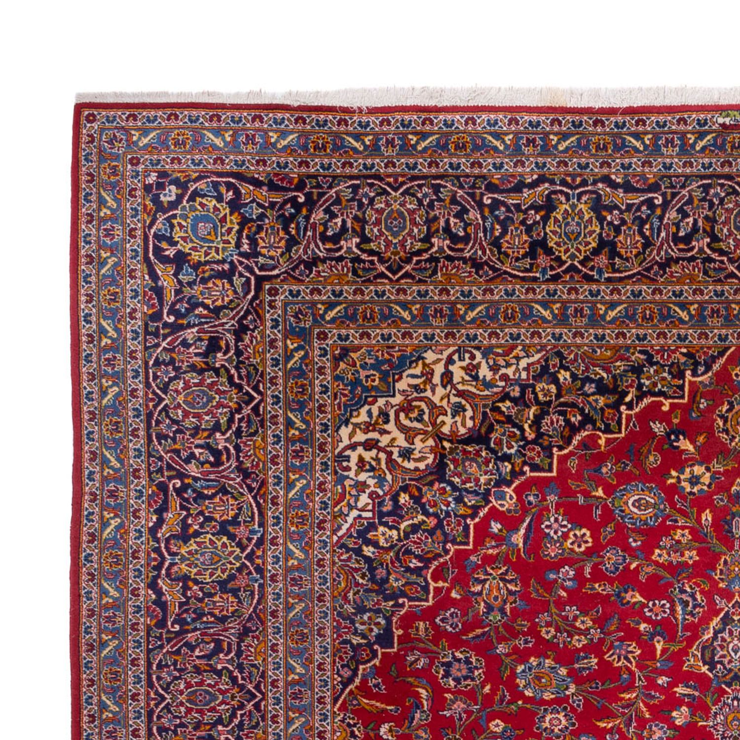 Perser Rug - Keshan - 385 x 291 cm - red