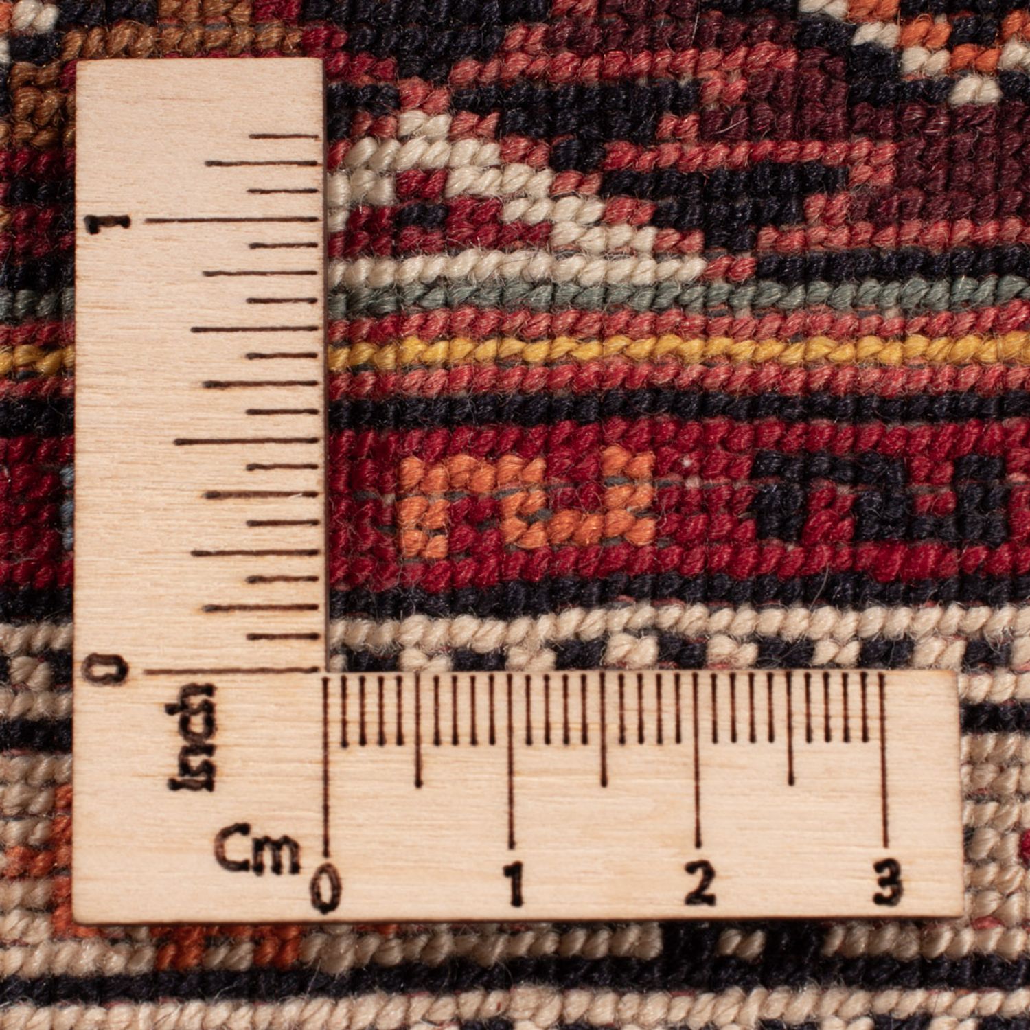 Afghan Rug - 321 x 243 cm - dark red