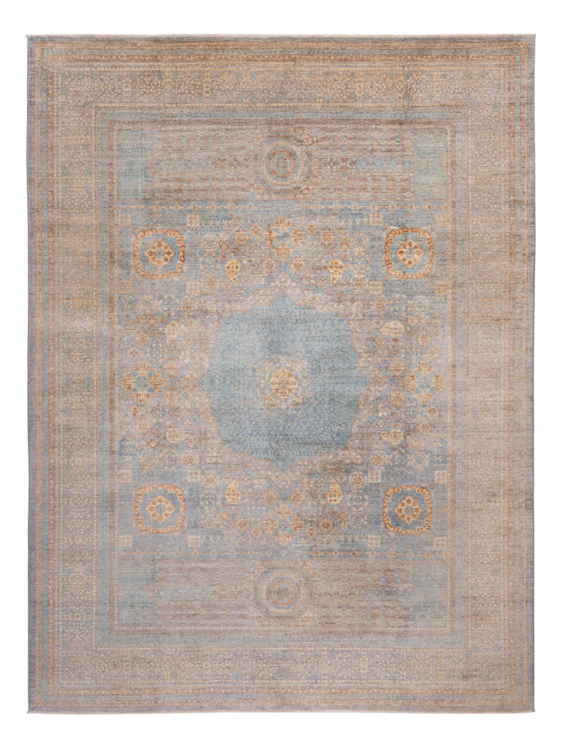 Ziegler Rug - Ariana - 394 x 298 cm - light blue