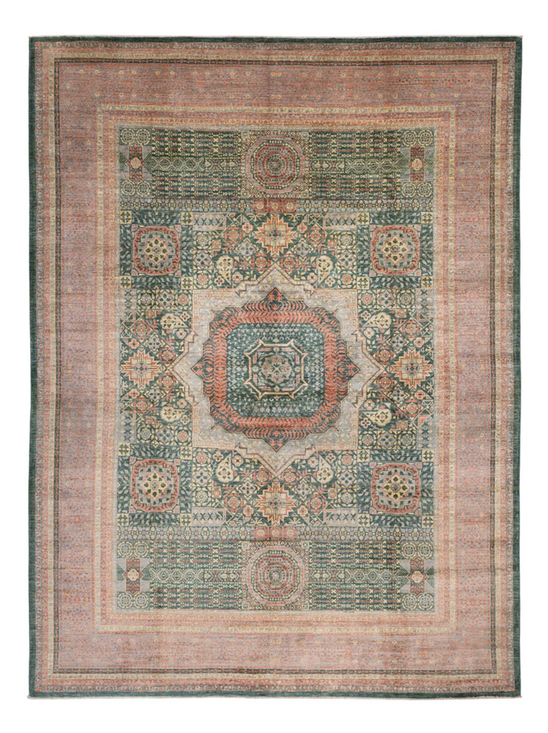 Ziegler Rug - Ariana - 397 x 302 cm - light green