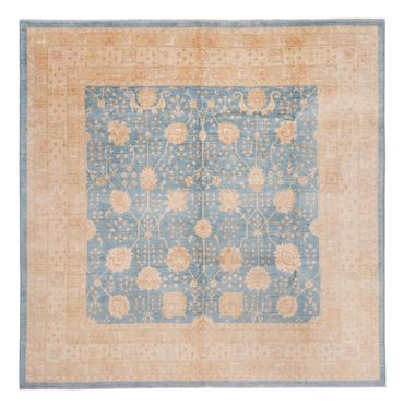 Ziegler Rug square  - 297 x 298 cm - light blue