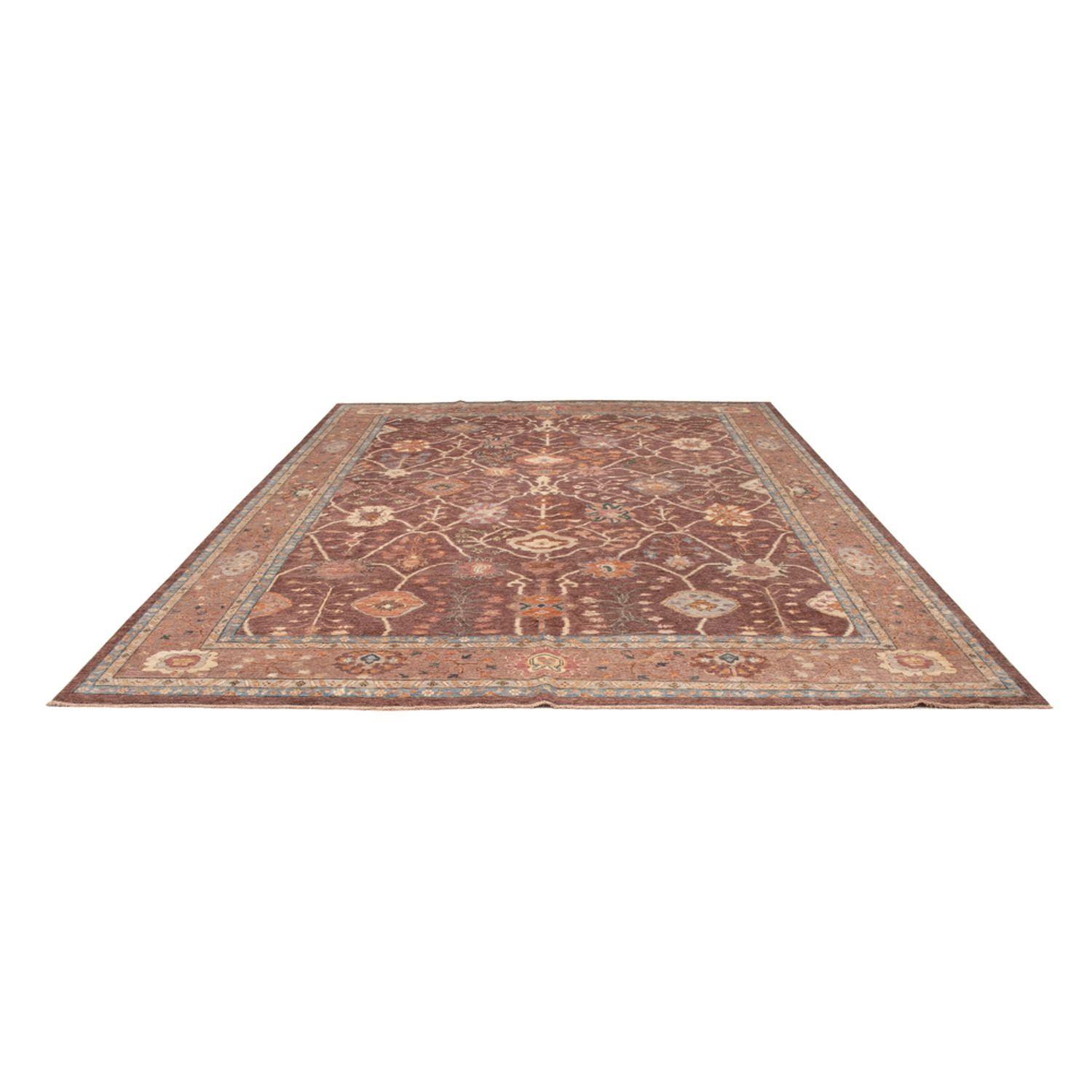 Ziegler Rug - Usak - 394 x 310 cm - dark beige
