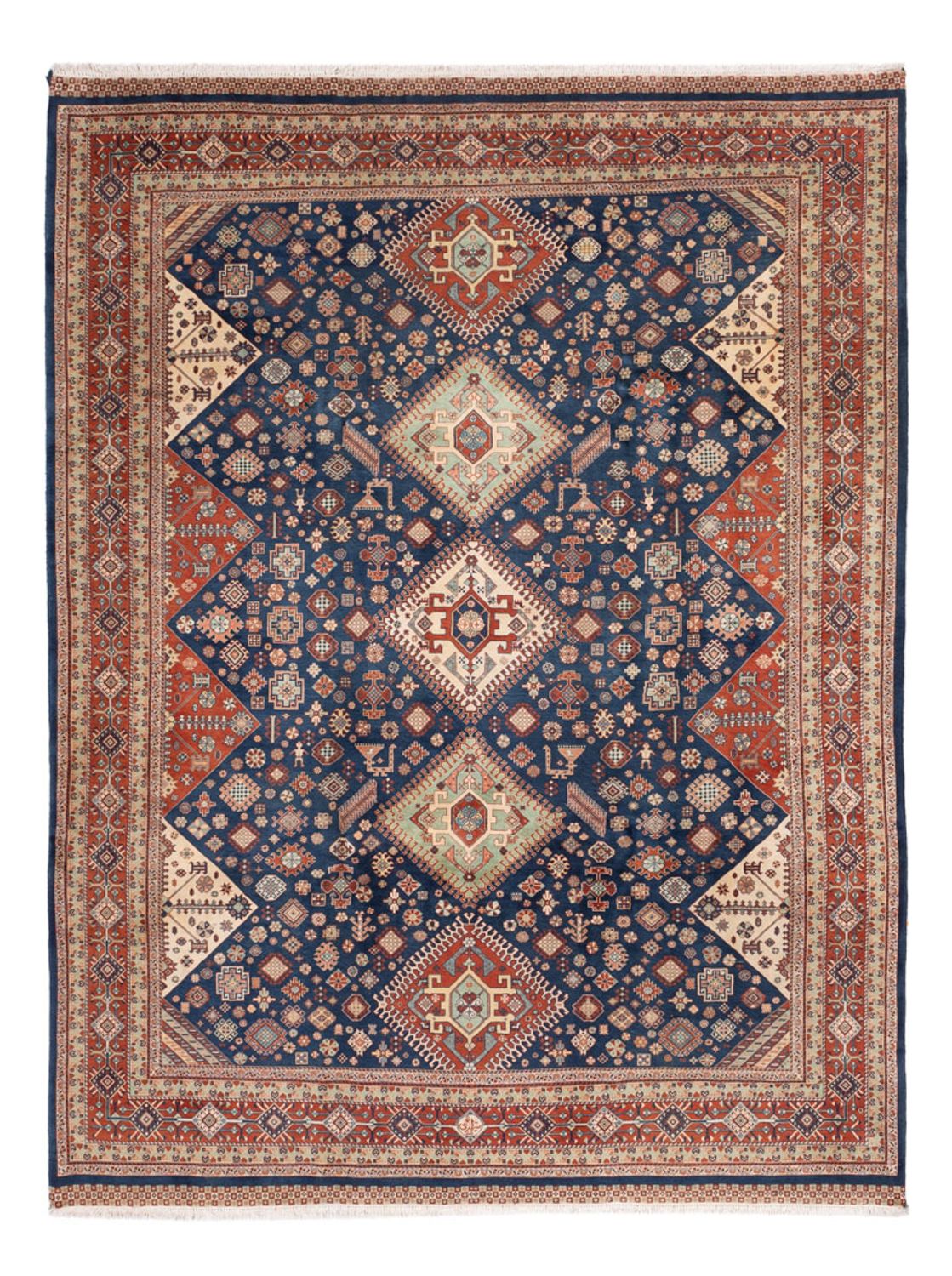Perser Rug - Nomadic - 318 x 238 cm - dark blue