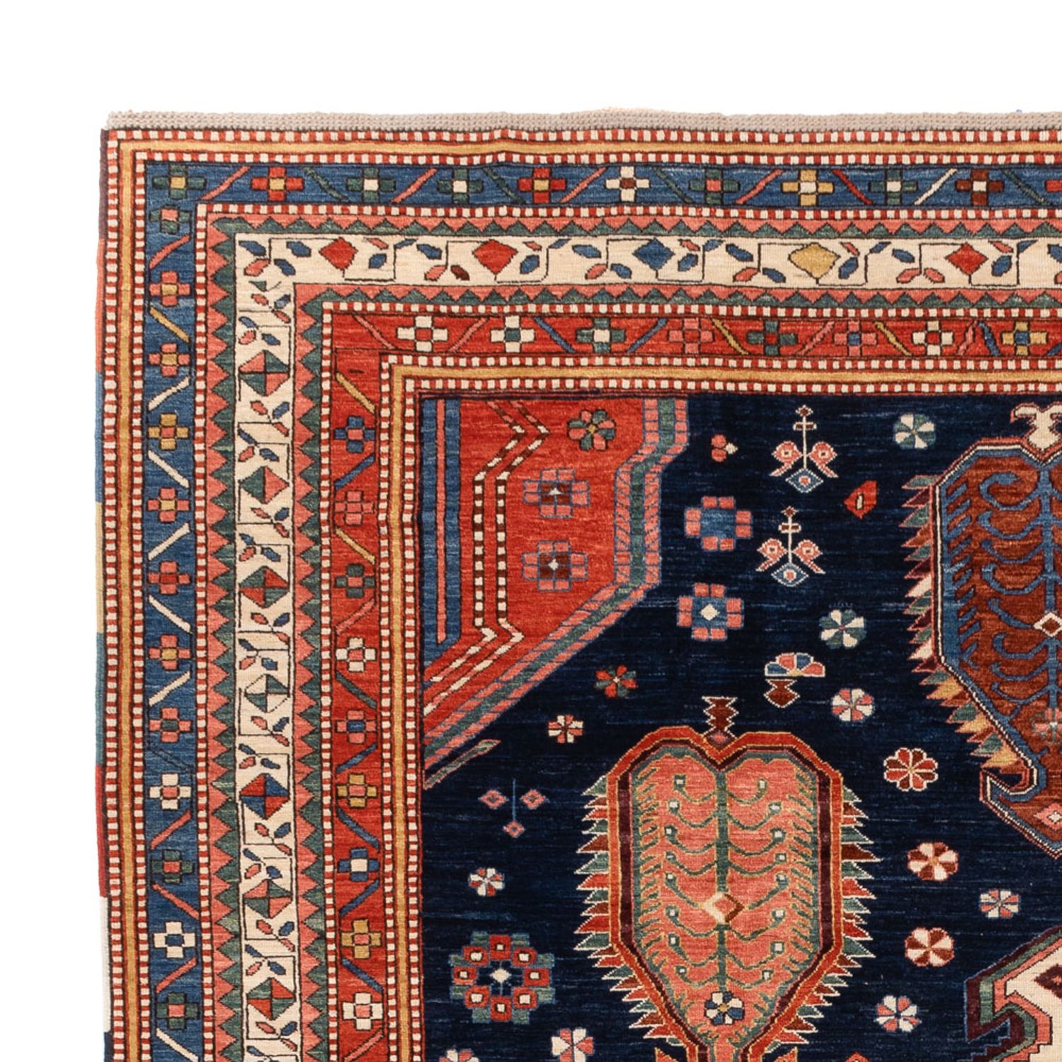 Ziegler Rug - Kazak - 367 x 270 cm - dark blue