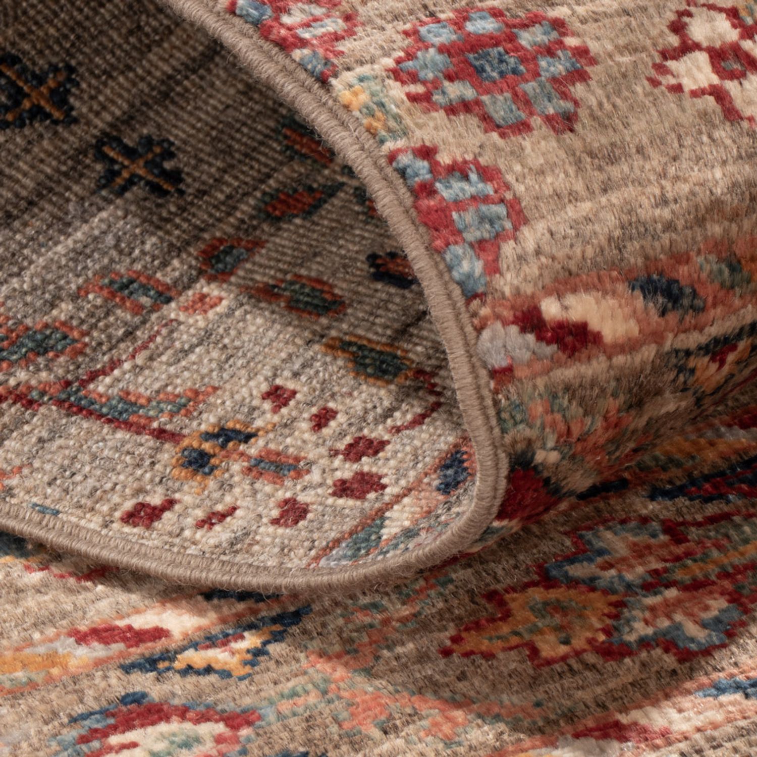 Runner Ziegler Rug - Ariana - 203 x 72 cm - dark beige