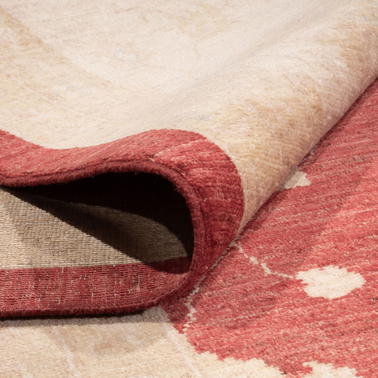 Ziegler Rug square  - 491 x 405 cm - red