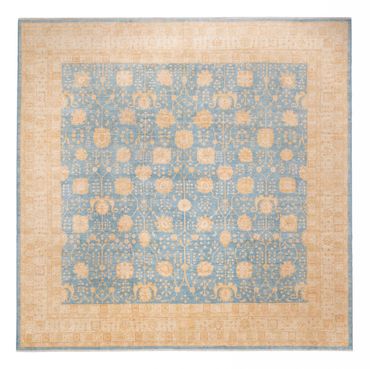 Ziegler Rug square  - 389 x 399 cm - light blue