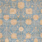 Ziegler Rug square  - 389 x 399 cm - light blue