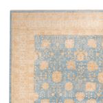 Ziegler Rug square  - 389 x 399 cm - light blue