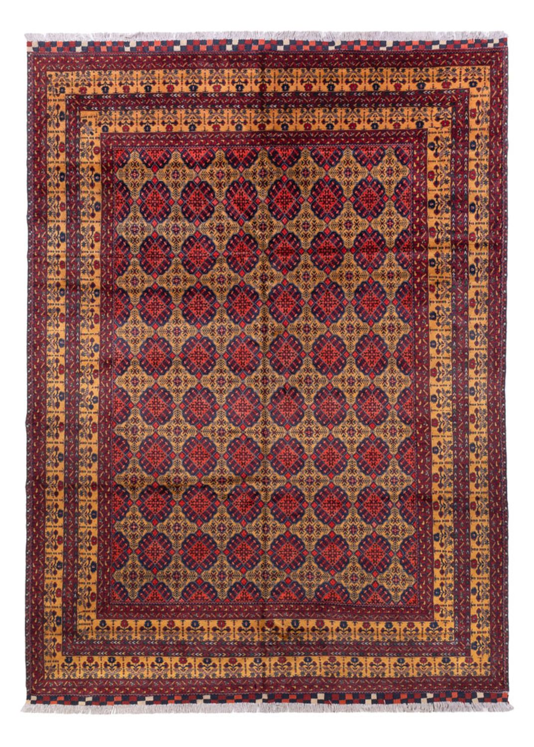 Afghan Rug - 333 x 240 cm - dark beige
