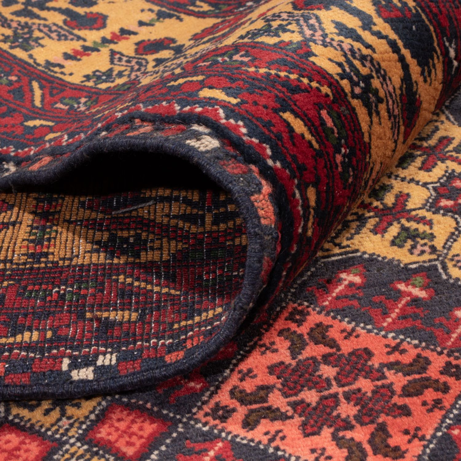 Afghan Rug - 333 x 240 cm - dark beige