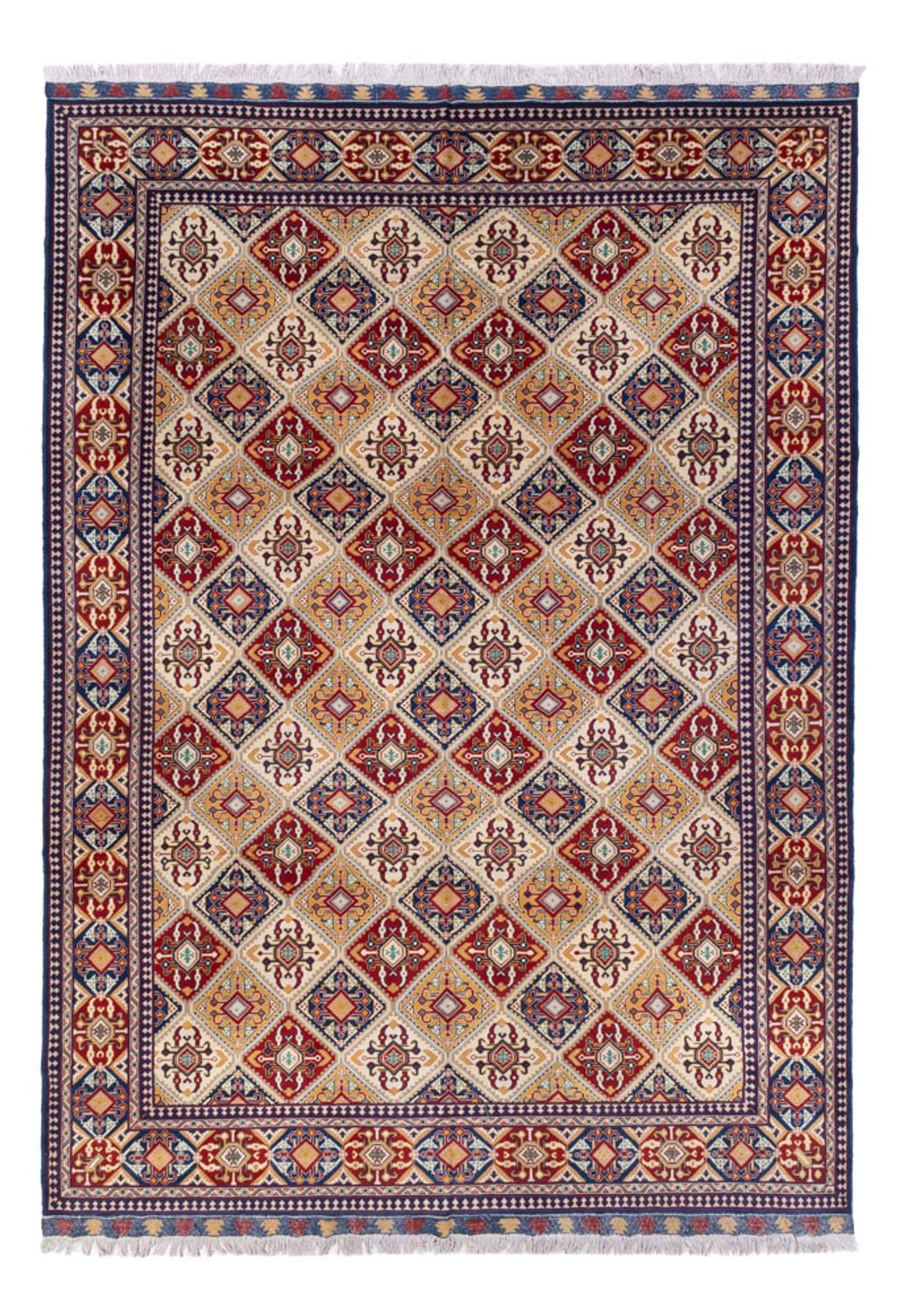 Afghan Rug - 355 x 250 cm - light beige