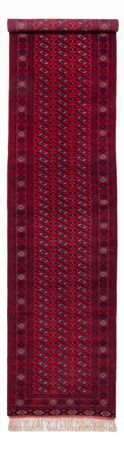Runner Turkaman Rug - 396 x 87 cm - red