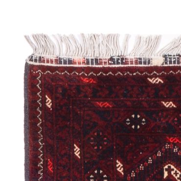 Runner Afghan Rug - 300 x 79 cm - red